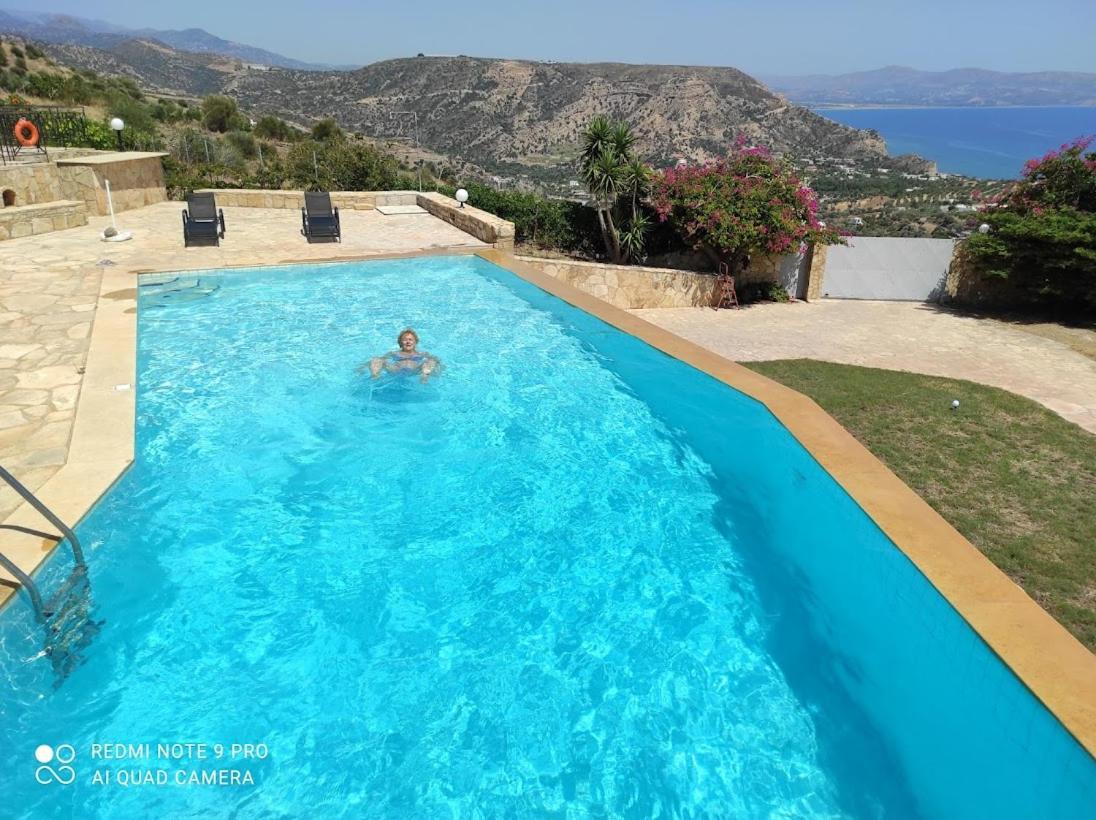 Island Villa Agia Galini Buitenkant foto